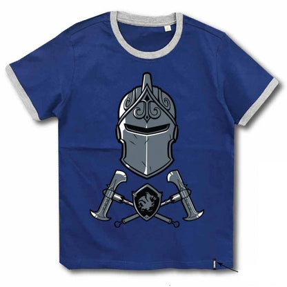 Тениска Fortnite Black Knight blue with weapons, размер 152