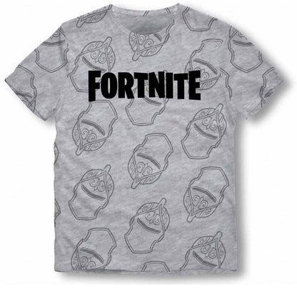 Тениска Fortnite Black Knight helmets gray, размер 164