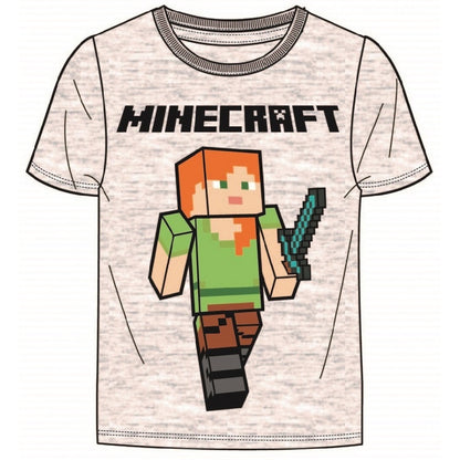 Тениска Minecraft Alex с меч, размер 122