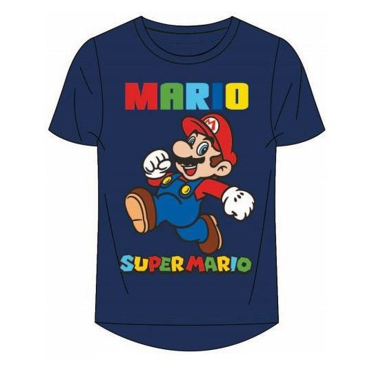 Тениска Super Mario синя, размер 152