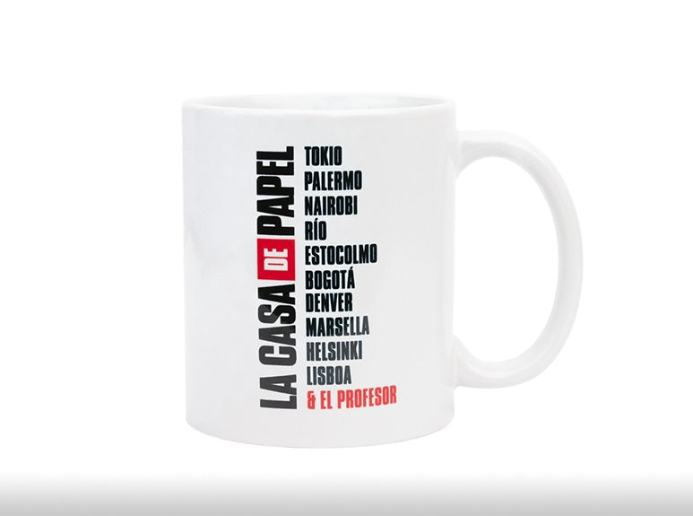 Керамична чаша La Casa De Papel Mask