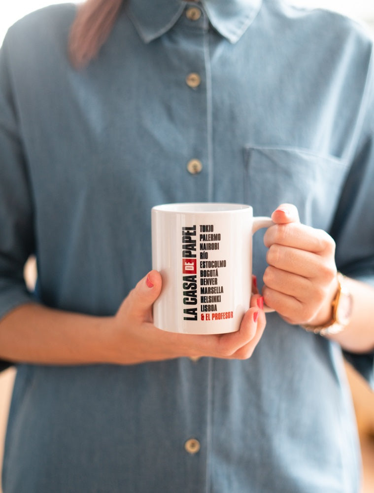 Керамична чаша La Casa De Papel Mask