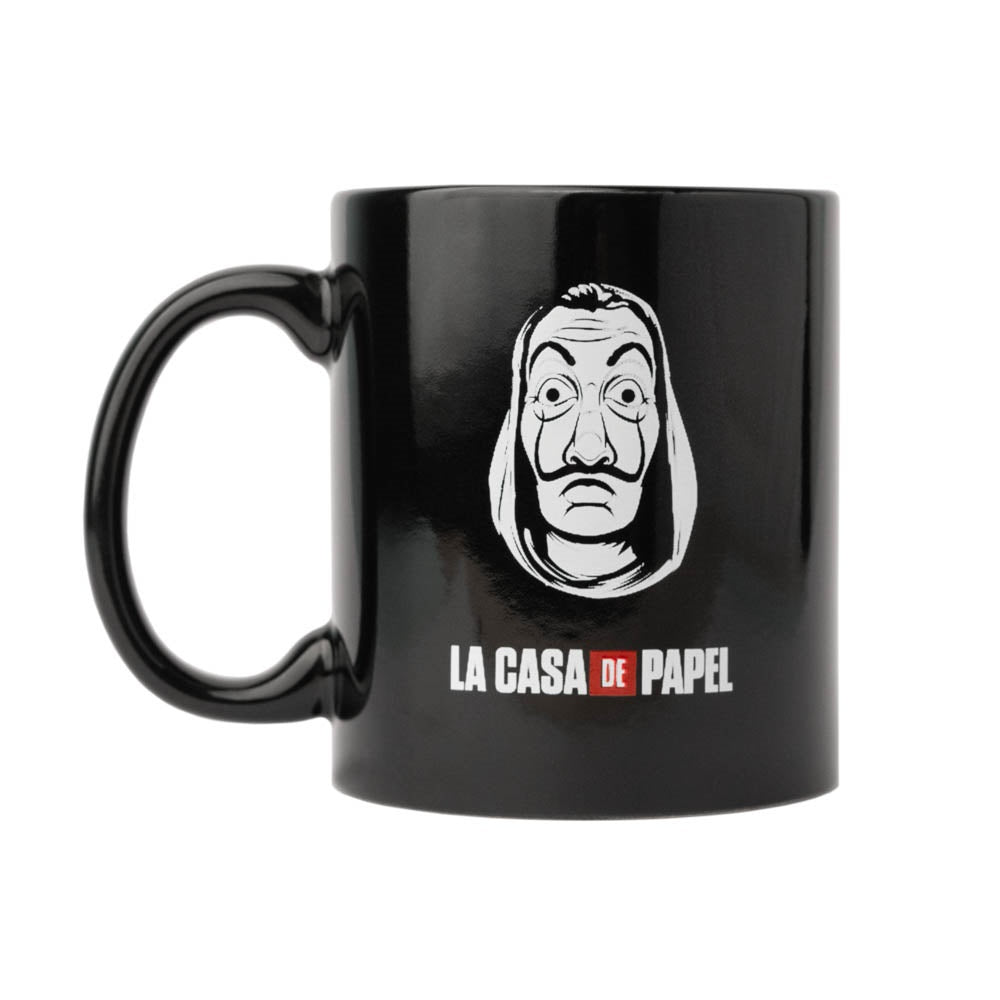 Керамична чаша La Casa De Papel Black Mask
