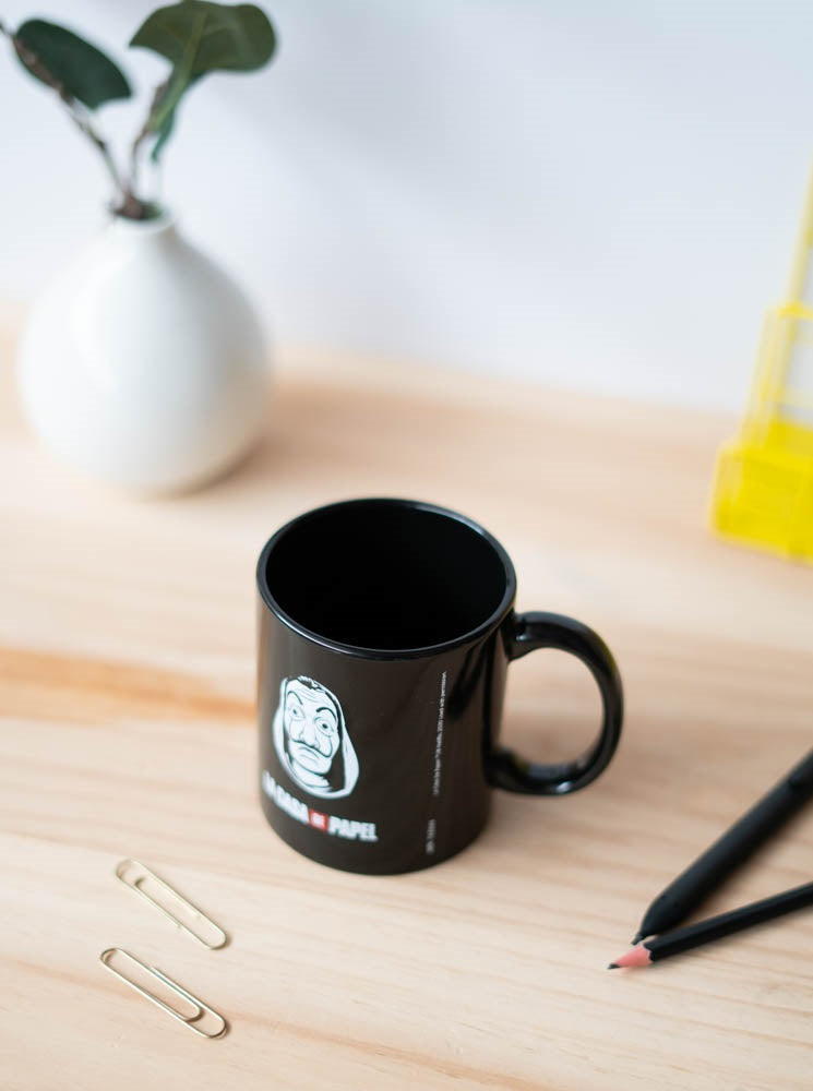 Керамична чаша La Casa De Papel Black Mask