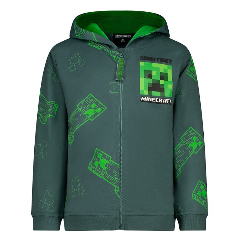 Суитчър с качулка Minecraft Бъди Бърз, размер 152