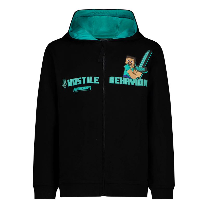 Суитчър  с качулка Minecraft Hostile Behavior, размер 128
