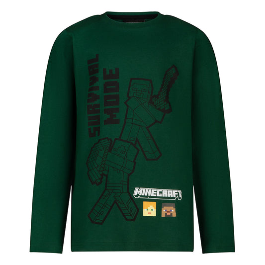 Блуза Minecraft Survival Mode Green, размер 140