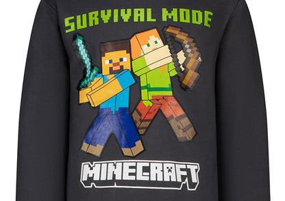 Блуза с качулка Minecraft Survival Mode, размер 116