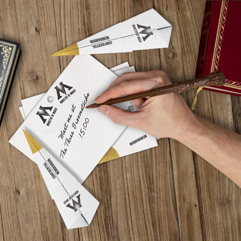 Сет мемо бележки и химикал Harry Potter Ministry of Magic