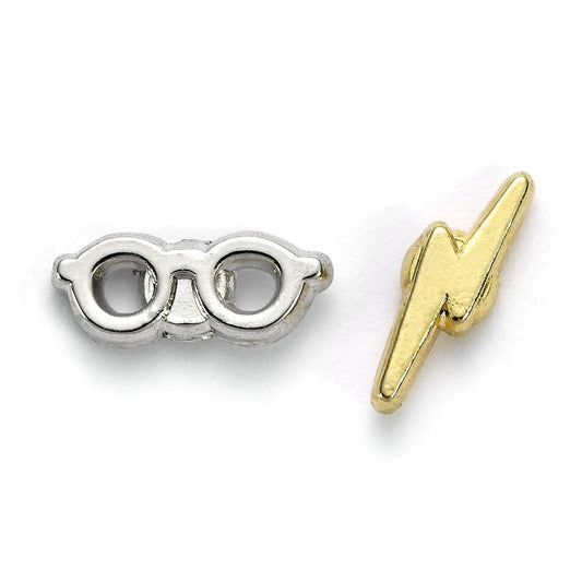 Обеци Harry Potter Lightning Bolt & Glasses
