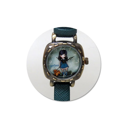 Ръчен часовник Santoro Gorjuss в метална кутия You Brought Me Love