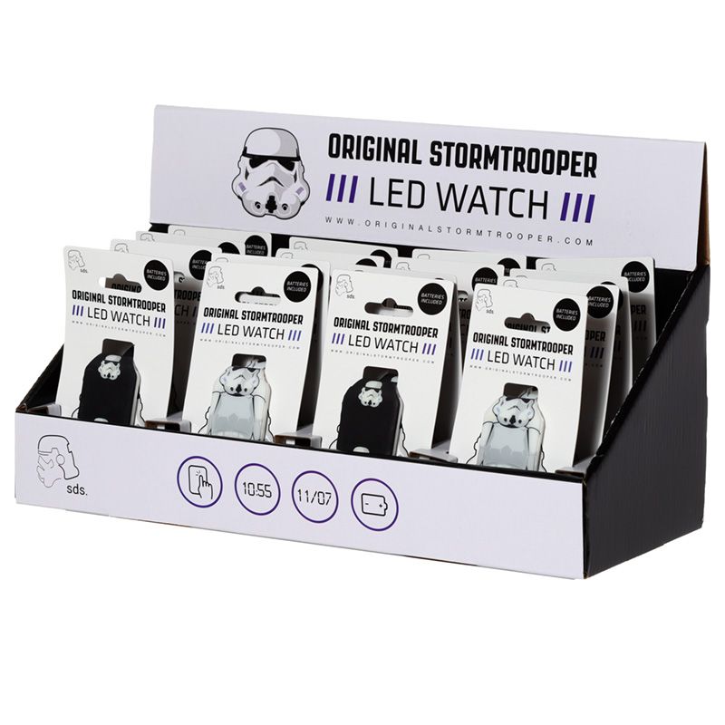 Силиконов часовник Star Wars Stormtrooper, асортимент, 2 вида