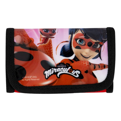 Комплект детски часовник и портфейл Miraculous