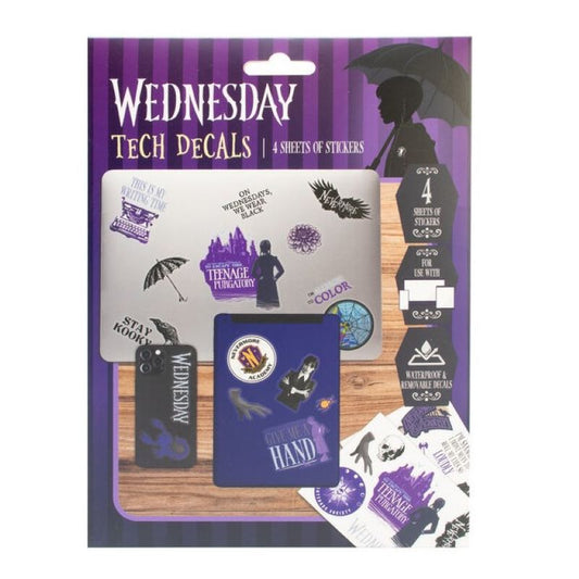 Стикери за устройства Wednesday