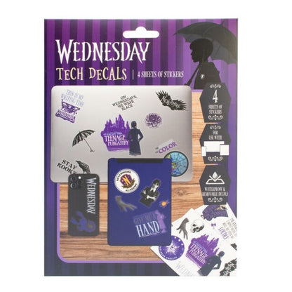 Стикери за устройства Wednesday