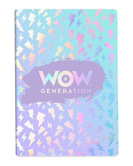 Сет от 3 тетрадки А5 WOW Generation, с меки корици