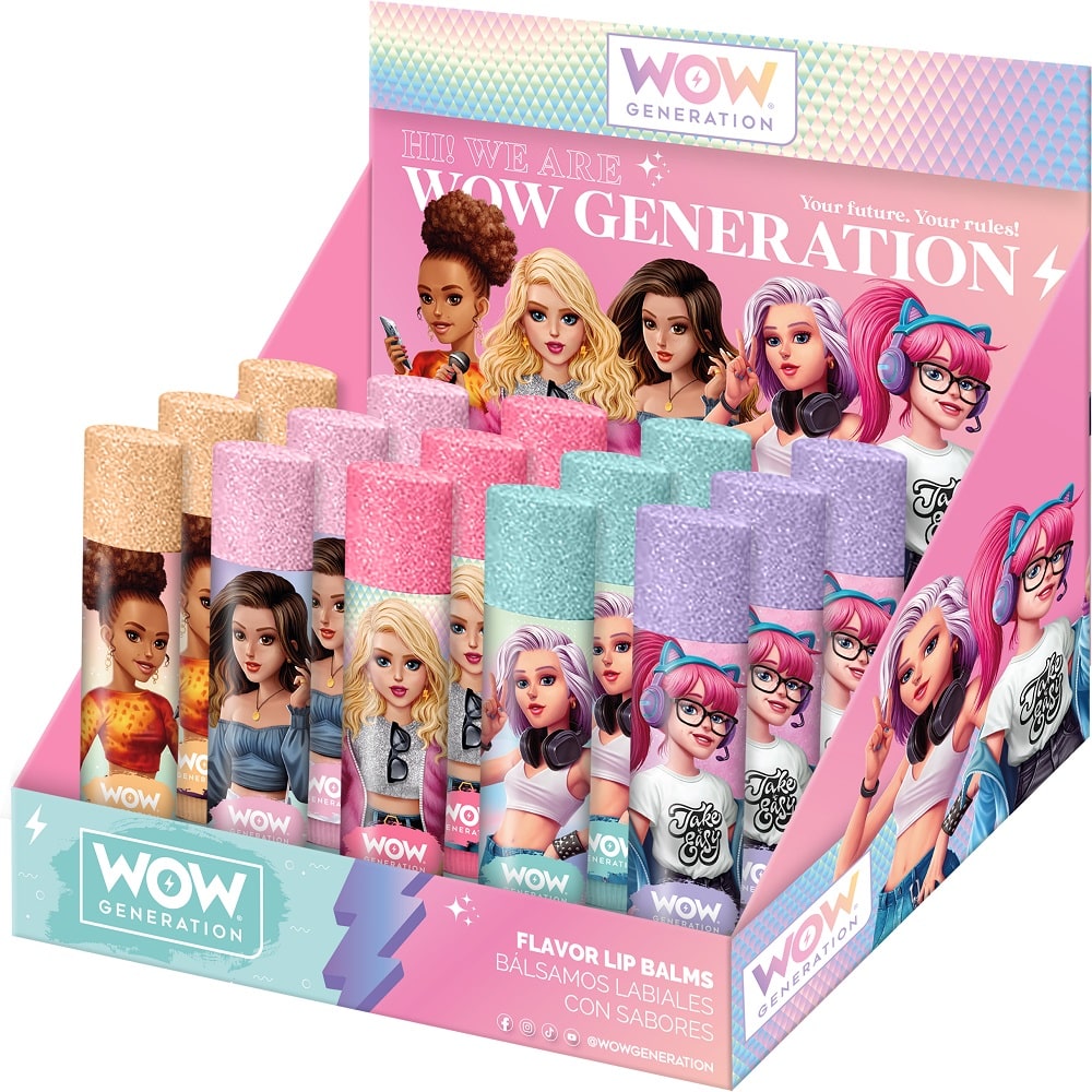 Балсам за устни WOW Generation, асортимент