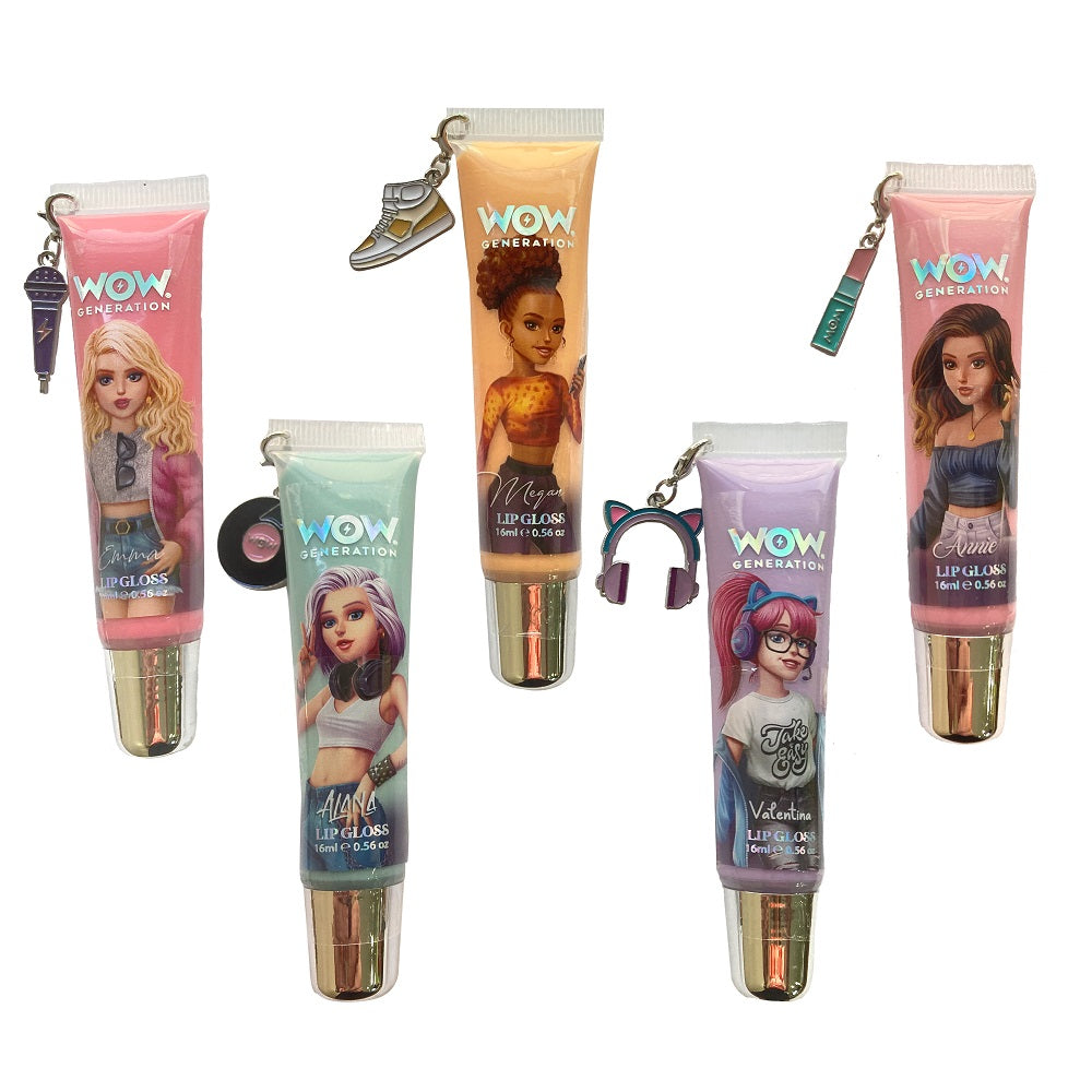 Гланц за устни с талисман WOW Generation, асортимент