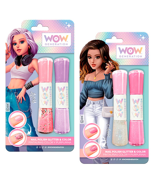 Лак за нокти WOW Generation, 2 бр, Асортимент