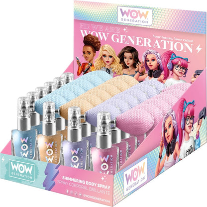 Блестяща пудра-спрей за тяло WOW Generation