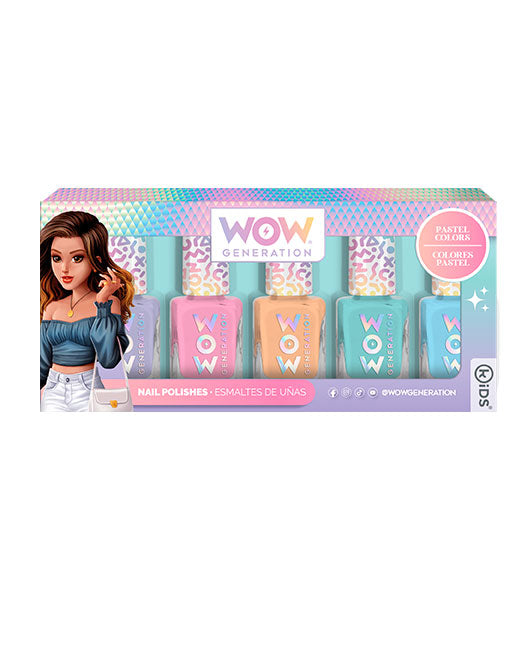 Комплект лак за нокти WOW Generation, 5 бр