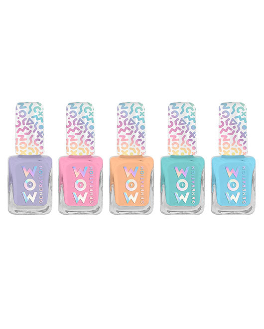 Комплект лак за нокти WOW Generation, 5 бр