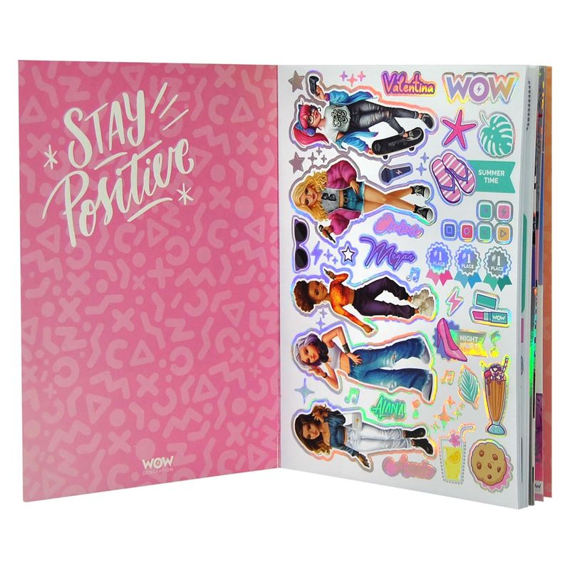 Стикер албум WOW Generation