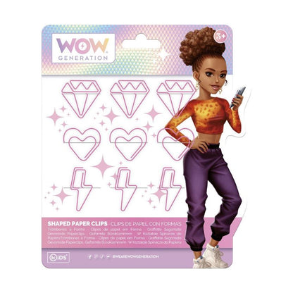 Кламери WOW Generation с различни форми, Асортимент