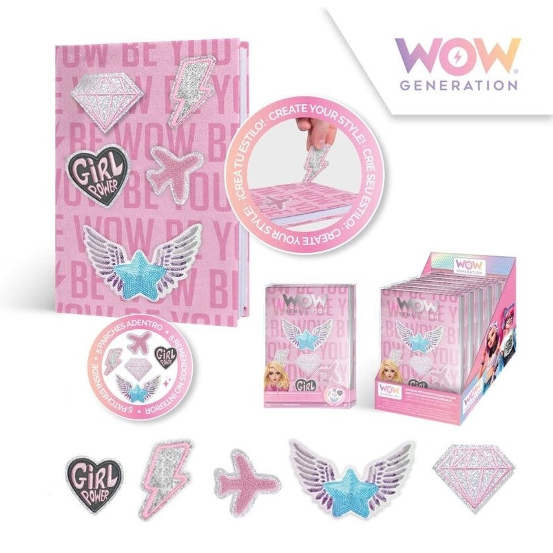 Тефтер с пач сет WOW Generation
