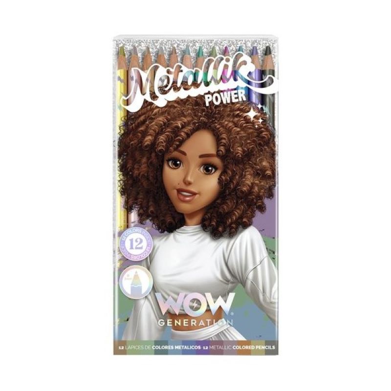 Цветни моливи 12 бр WOW Generation, Асортимент