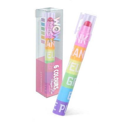 Многоцветен пастел WOW Generation, 6 части