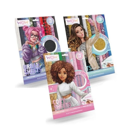 Допълнение към Модна книга-сет WOW Generation, Асортимент