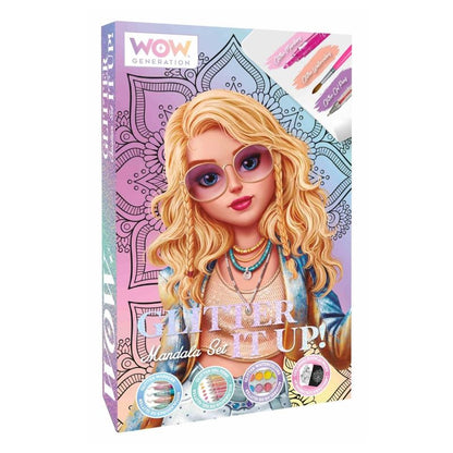 Мандала сет за оцветяване WOW Generation