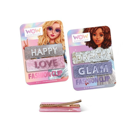 Сет шноли за коса WOW Generation с послание, Асортимент