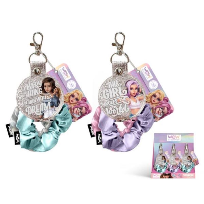 2 в 1 скрънчи и ключодържател WOW Generation