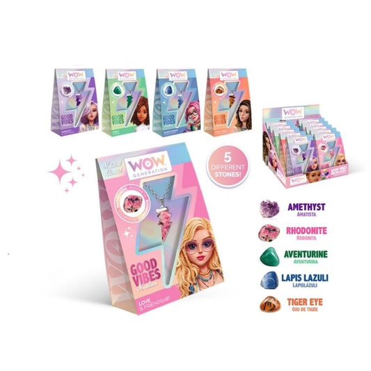 Колие с полускъпоценен камък WOW Generation, Асортимент