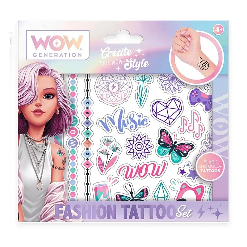 Сет татуировки WOW Generation